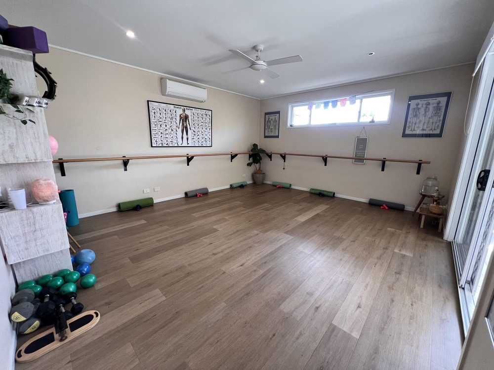 Reformer studio at Pilates In Balance